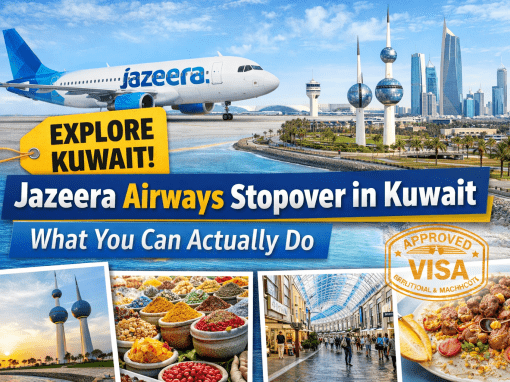 Jazeera Airways stopover in Kuwait